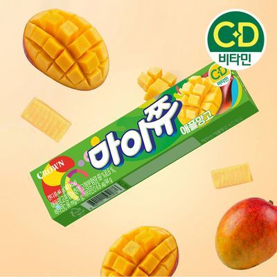 크라운 마이쮸 스틱 애플망고 44g