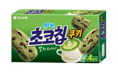 오리온 초코칩쿠키 말차라떼맛 256g