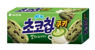오리온 초코칩쿠키 말차라떼맛 104g