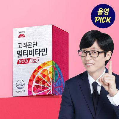 고려은단 멀티비타민 올인원 우먼 30정 (1개월분)