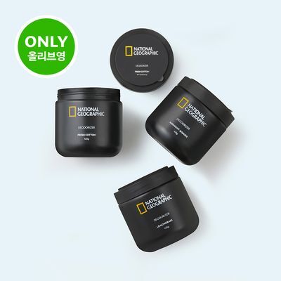 [올영 단독 상품] 내셔널지오그래픽 탈취방향제 425g 블랙에디션 4종 택 1