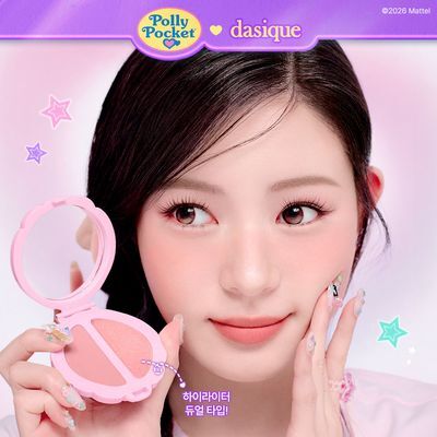 [폴리포켓 콜라보] 데이지크 리틀 블러쉬 팔레트 3 colors (단품/기획)