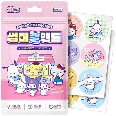 아텍스 산리오캐릭터즈 썸머겔밴드 30매