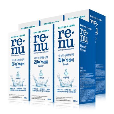 리뉴 후레쉬 500ml_6입 대용량 기획