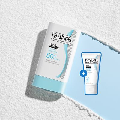 피지오겔 아쿠아 포맨 오일컷 선스틱 19g 기획 (+로션 30ml)
