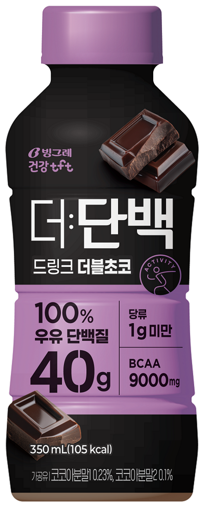 빙그레 더단백 드링크 더블초코 350ml