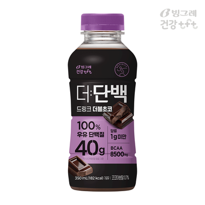 빙그레 더단백 드링크 더블초코 350ml