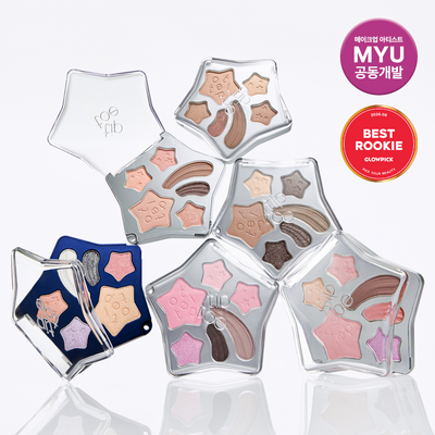 [MYU 공동개발] 팁토우 위시 터치 아이 팔레트 6 Colors