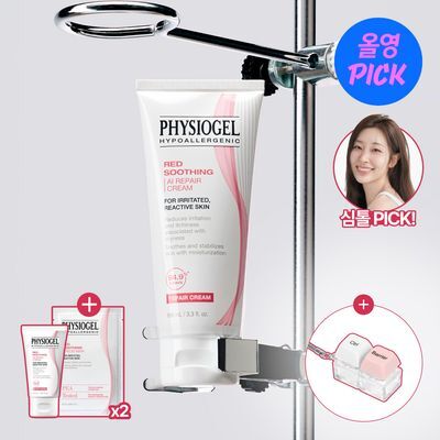 [7월올영픽/손상장벽리페어] 피지오겔 레드수딩 AI 리페어 크림 100m 기획(+30ml+마스크 2매)