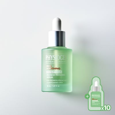 [붉은기진압] 피지오겔 레드수딩 로자테카 레드니스 리듀싱 세럼 30ml 기획(+15ml)
