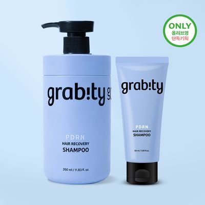 [카이스트PDRN샴푸]그래비티 g0.0 헤어 리커버리 샴푸 350ml 기획 (+50ml)
