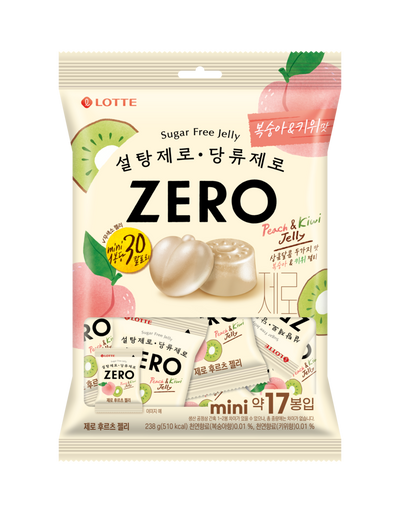 롯데웰푸드 제로 후르츠 젤리 238g