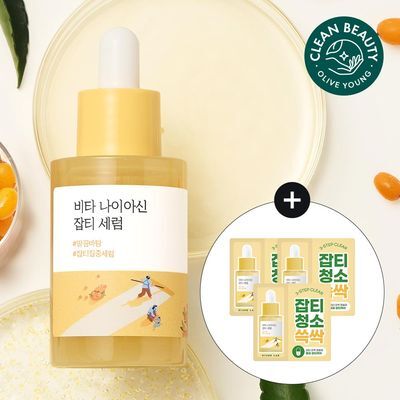 [잡티청소] 라운드랩 비타 나이아신 잡티 세럼 30ml 기획 (+1.5mlx3매)
