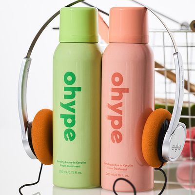 [1초케어 생크림폼] 오하입 본딩 리브인 케라틴 노워시 폼 트리트먼트 200ml