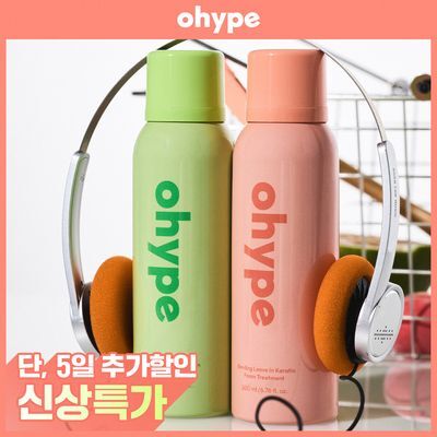 [밀착 생크림폼] 오하입 본딩 리브인 케라틴 노워시 폼 트리트먼트 200ml