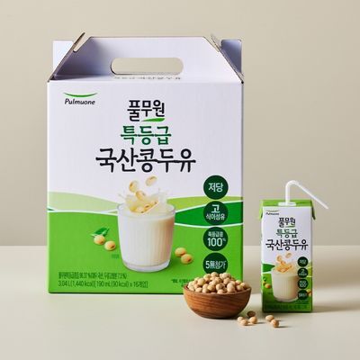 풀무원식품 특등급 국산콩두유 16입