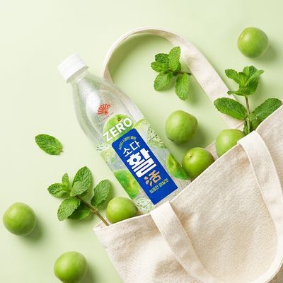 동화약품 제로탄산음료 소다활 매실맛 500ML