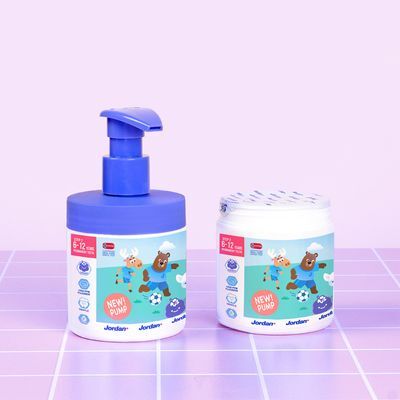 [NEW] 조르단 뉴스텝2 어린이 펌프치약 포도향 (본품188g + 리필188g)