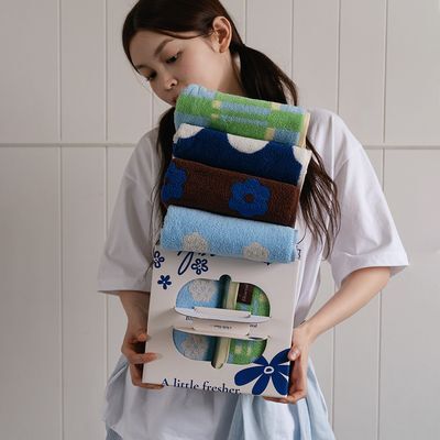 디어리얼 블루가든 페이스타올 2P 세트