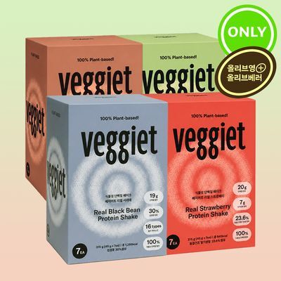 베지어트 식물성 단백질쉐이크 45g 7개입 4종 택 1