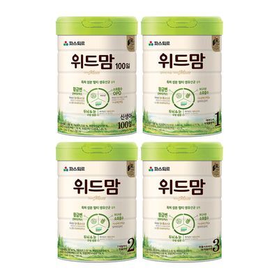 파스퇴르 위드맘 분유750g 100일,1단계,2단계,3단계