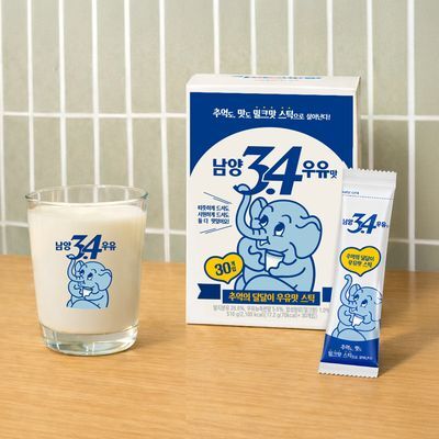 남양 3.4 우유맛 분말스틱 17.2g 30T