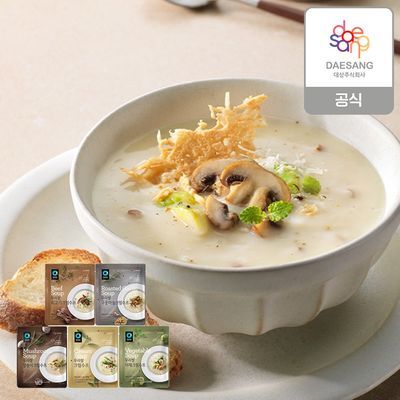대상 청정원 우리쌀 크림수프 60g 5종 택1