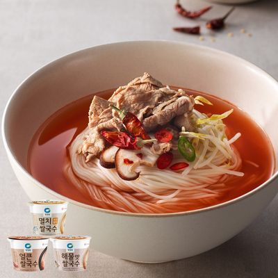 대상 청정원 컵쌀국수 3종 택1