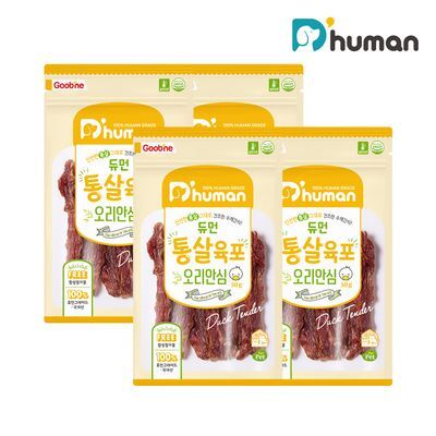 듀먼 통살육포 오리안심 50g 4팩