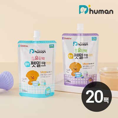 듀먼 초유단백 펫밀크 2종 20팩