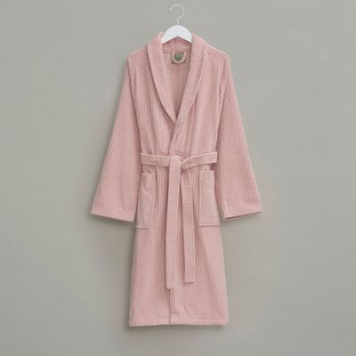 더 그란 클래식 스트라이프 로브 피기핑크 (ONE SIZE)