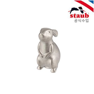 [스타우브] 블레스드 래빗 손잡이 스틸 ST1026397