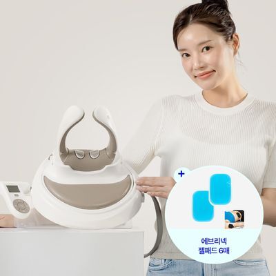 제스파 목 안마기 마사지기 저주파 EMS 스트레칭 마사지 에브리넥 ZP5644+추가젤패드 6매