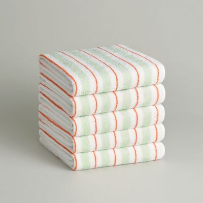 페이스 타월 5P - 피크닉 그린