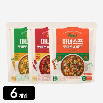 [무료배송] 한끼통살 실온 마녀스프 6개입 3종 택1