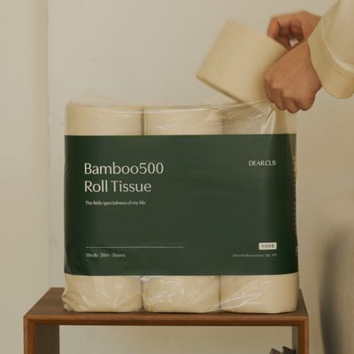 디어커스 뱀부500 화장지 3겹 18롤