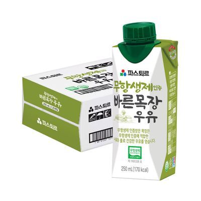 파스퇴르 바른목장 우유 250mlX20개
