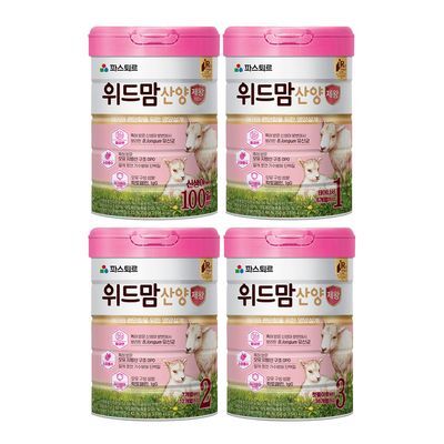파스퇴르 위드맘 산양 제왕  분유 750gX3개 100일,1단계,2단계,3단계