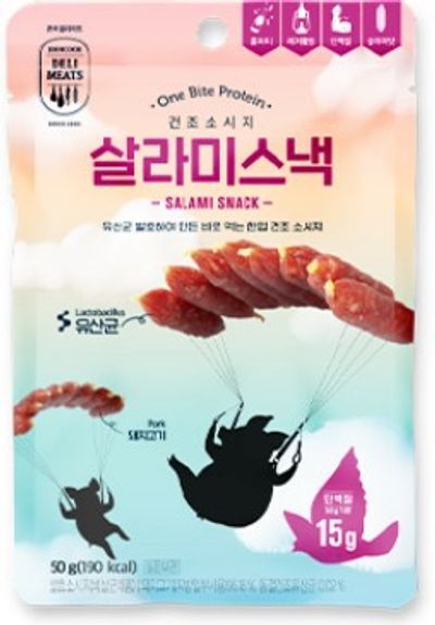 존쿡델리미트 살라미스낵 50g