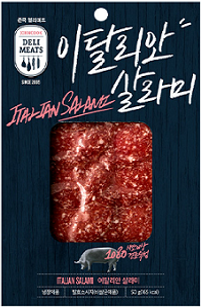 존쿡델리미트 이탈리안살라미 50g