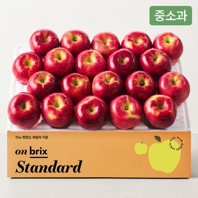 [온브릭스] 고당도 부사사과 4kg이상(특품/17-20입)