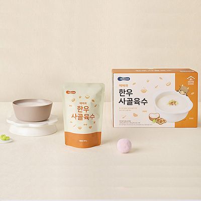 베베쿡 한우사골육수 1박스 (200g x 8개)