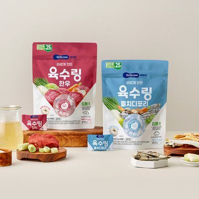 베베쿡 바르게 만든 육수링 1개(4g x 20개입) 2종 택1