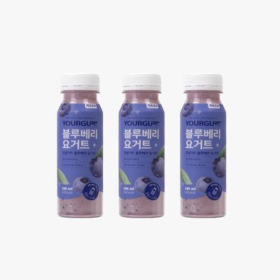 유얼거트 마시는 요거트 190ml 블루베리 (3개입/12개입)