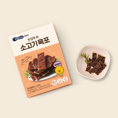 베베쿡 한입에 쏙 육포 4개 (30g x 4개)
