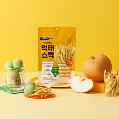 베베쿡 한입 바삭 먹태스틱 4개 (15g x 4개)