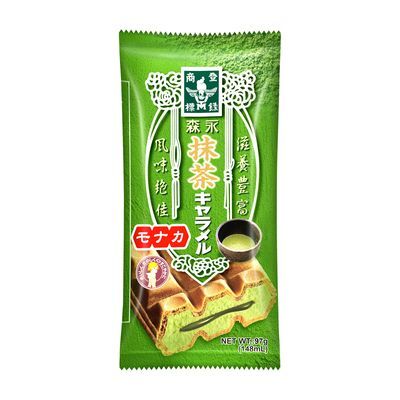 모리나가 말차카라멜 모나카 97g X 6개