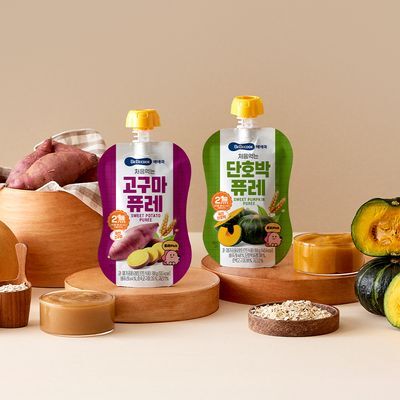 베베쿡 처음먹는 야채퓨레 8개 (80g x 8팩) 4종 택1