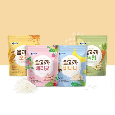베베쿡 처음먹는 쌀과자 1개(25g) 4종 택1