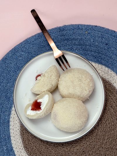 마음이가 딸기크림떡/블루베리크림떡 240g (60g x 4개) 2종 택 1